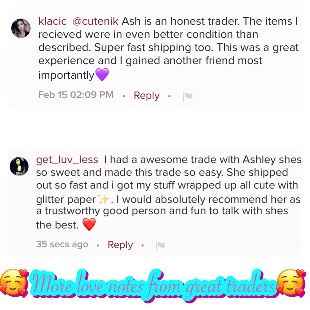 🎀Trade history🎀5⭐️honest trader🎀Like && share🎀 - Picture 7 of 8
